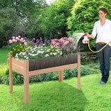 30/47 Inch Wooden Raised Garden Bed-L