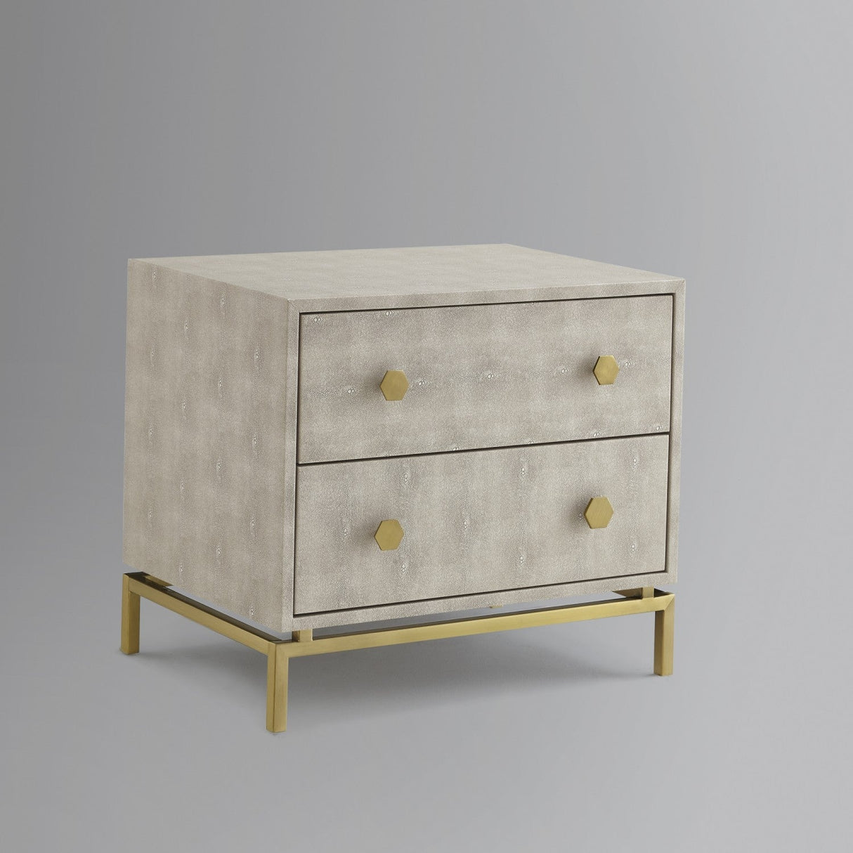 Zoie 2 Drawers Nightstand