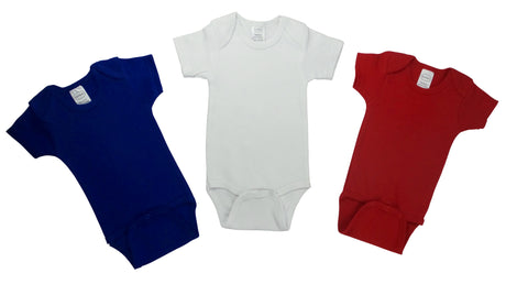 Red Bodysuit One Piece (Pack of 3)