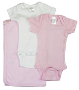 Baby Girl 3 Pc Layette Sets