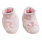 Pink Preemie Booties