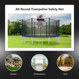 Trampoline Safety Replacement Protection Enclosure Net-8 ft