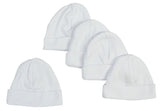 White Baby Cap (Pack of 5)