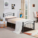 Modern Platform Bed with Headboard and Footboard-Twin size