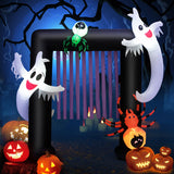 7.5 Feet Halloween Inflatable Archway Blow-up Festive Decoration for Backyard and Porch