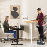 Electric Standing Desk Adjustable Stand up Computer Desk Anti-collision-Black