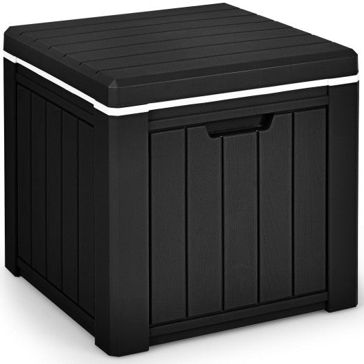 10 4-in-1 Gallon Storage Cooler for Picnic and Outdoor Activities-Black