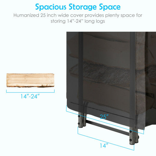 4 Feet/5 Feet/6 Feet/8 Feet Firewood Storage Log Rack-5 Feet