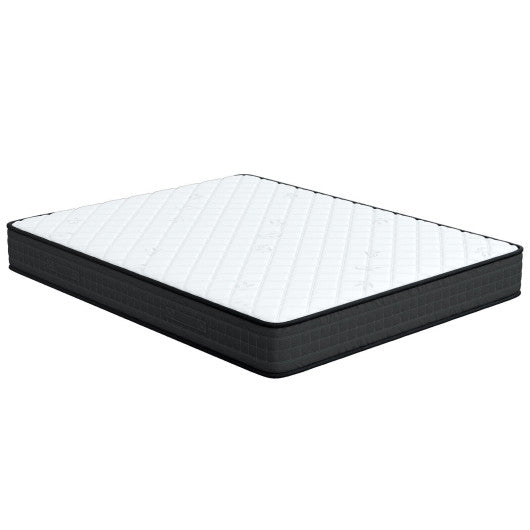 8 Inch Breathable Memory Foam Bed Mattress Medium Firm for Pressure Relieve-King Size