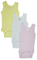 Girls Tank Top One Piece (Pack of 3)