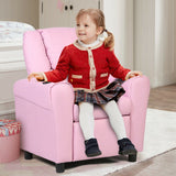 Kids Recliner Armchair Sofa-Pink