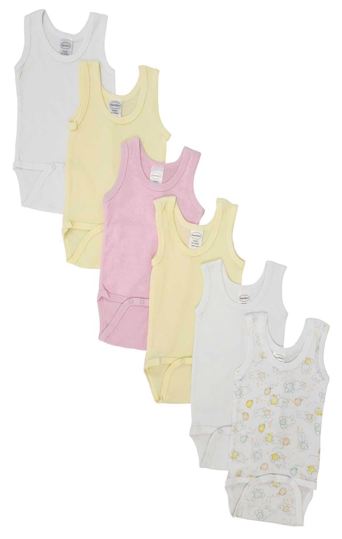 Baby Girl 6 Pc One Piece and Tank Tops