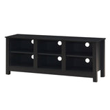 60 Inch  Entertainment TV Stand Cabinet-Black