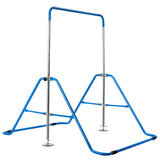 Expandable Gymnastics Training Bar Adjustable Junior Horizontal Kip Bar-Blue