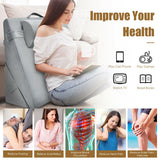 Adjustable Memory Foam Incline Pillow with Head Support for Sleeping Reading