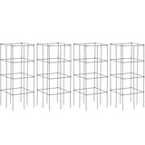 4 Pack Garden Trellis for Climbing Plants for Flower Vegetable