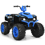 12V Kids 4-Wheeler ATV Quad Ride On Car -Navy