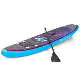 11 Feet Inflatable Stand Up Paddle Board Surfboard with Bag Aluminum Paddle Pump-M