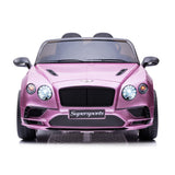 12V Bentley Continental 2 Seater Ride on Car with Parental Remote Control for 3-8 Years - Dti Direct USA