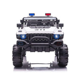 12V Freddo Toys Police Truck 2 Seater Ride-on - DTI Direct USA
