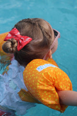 Flamingo Swim Bow by Beau & Belle Littles