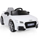 12V Audi TT RS Electric Remote Control MP3 Kids Riding Car-White