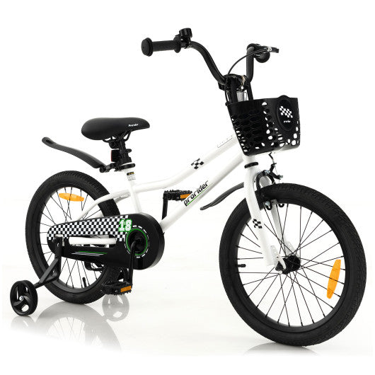 Bike with discount removable training wheels