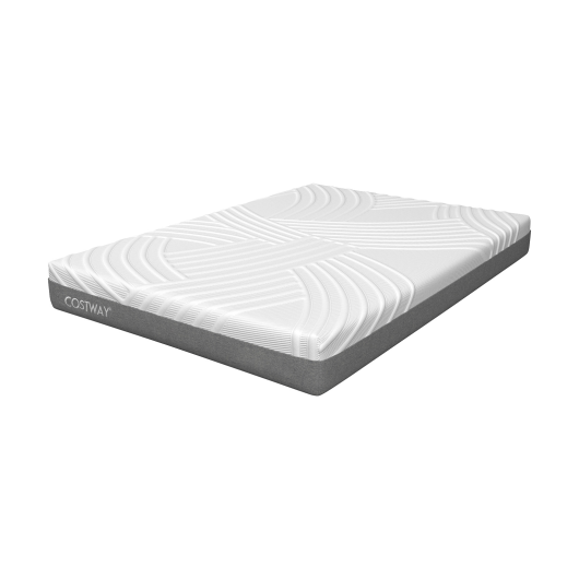 75L x 54W x 8H Memory Foam Mattress with Jacquard Fabric Cover-Queen Size