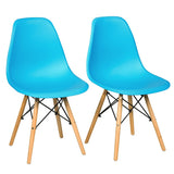 Set of 2 Mid-Century Modern DSW Dining Side Chair