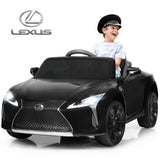 Kids Ride Lexus LC500 Licensed Remote Control Electric Vehicle-Black