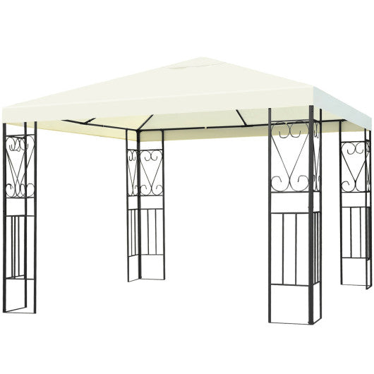 10 x 10 Feet Patio Gazebo Canopy Tent Garden Shelter