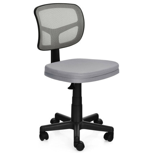 Mainstays gray mesh task cheap chair with plush padded seat