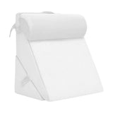Adjustable Neck Back Support Memory Foam Headrest-White