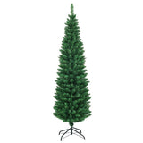 PVC Artificial Slim Pencil Christmas Tree-6 Feet