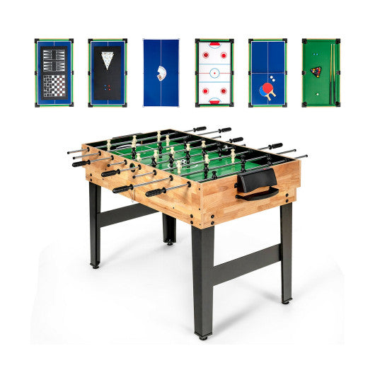 10-in-1 Multi Combo Game Table Set for Home