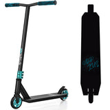 Freestyle Tricks High-End Pro Stunt Scooter with Luminous Aluminum Deck-Green
