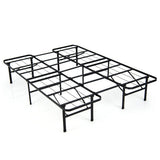 Full/King Size Folding Steel Platform Bed Frame for Kids and Adults-Full Size