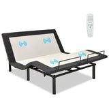 Queen Size Adjustable Bed Base Electric Bed Frame with Massage Modes