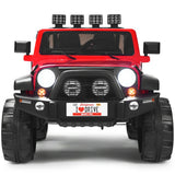 12V 2-Seater Ride on Car Truck with Remote Control and Storage Room-Red