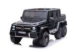 24V 6x6 Mercedes Benz G63 6 Wheels 1 Seater Ride on Car with Parental Remote Control for 3-8 Years - Dti Direct USA