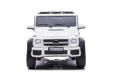 24V 6x6 Mercedes Benz G63 6 Wheels 1 Seater Ride on Car with Parental Remote Control for 3-8 Years - Dti Direct USA