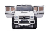 24V 6x6 Mercedes Benz G63 6 Wheels 1 Seater Ride on Car with Parental Remote Control for 3-8 Years - Dti Direct USA