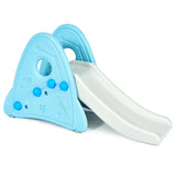 Freestanding Baby Slide Indoor First Play Climber Slide Set for Boys Girls -Blue