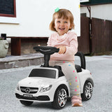 Mercedes Benz Licensed Kids Ride On Push Car-White