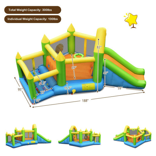 Inflatable Ball Game Bounce House Without Blower