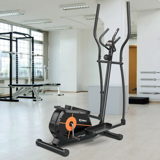 Elliptical Exercise Machine Magnetic Cross Trainer with LCD Monitor