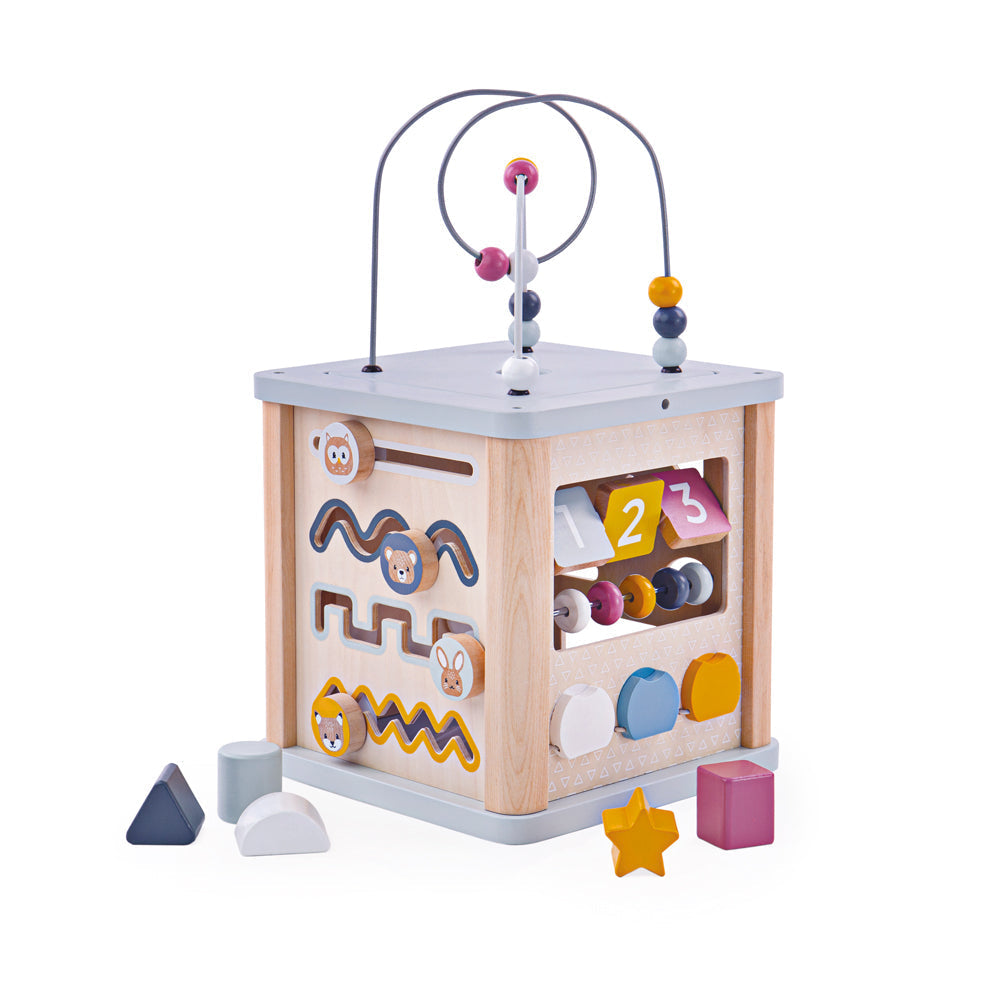 100% FSC Certified Activity Cube by Bigjigs Toys US