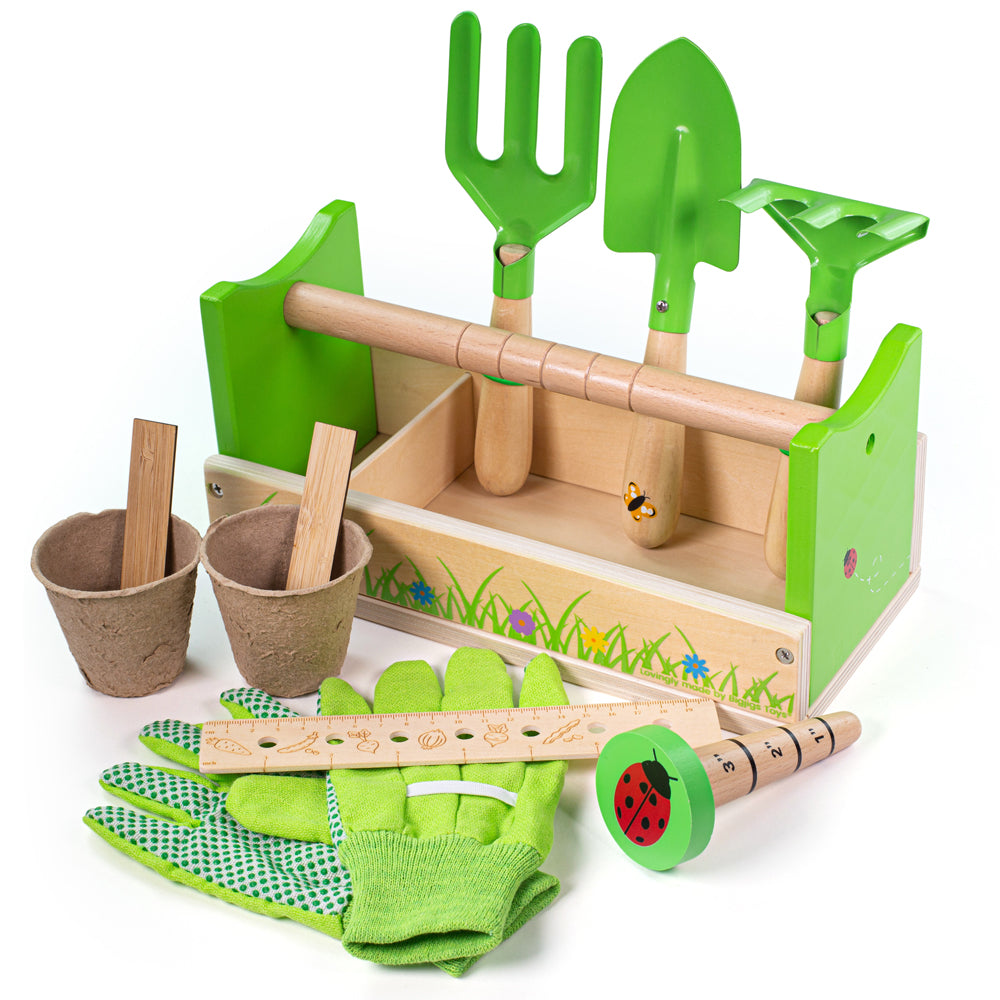Gardening Caddy by Bigjigs Toys US