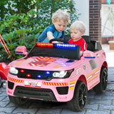 12V Kids Electric Ride On Car with Remote Control-Pink