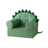 Original Kids Sofa with Armrest and Thick Cushion-Green